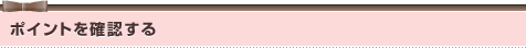 ポイントを確認する