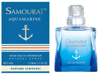 アランドロン　メンズ香水　サムライアクアマリン　EDT SP　50ml